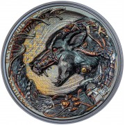 Palau 3 oz DOG series CYBORG REVOLUTION $20 Silver Coin 2023